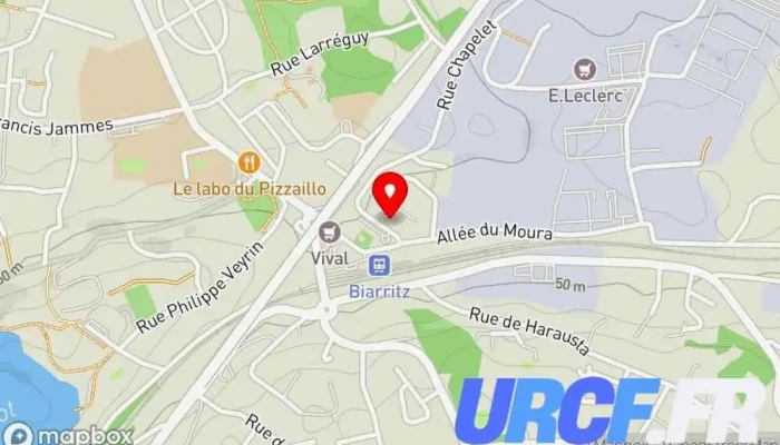 carte de SISCA SIDV Comptoir Professionnel Fournisseur d'équipements de chauffage, Spécialiste de la salle de bains, Magasin de matériel électrique, Magasin de matériel de plomberie, Magasin de carrelage à Biarritz