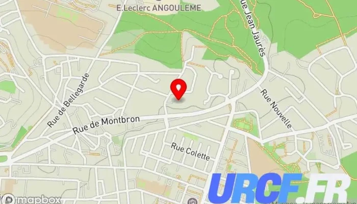 carte de SMAB Bâtiment Fournisseur de matériaux de construction à Angoulême