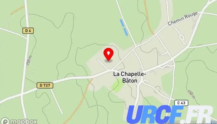 Societe Charraud Carte - La Chapelle-bâton