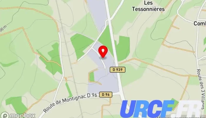 Varagnac -  Carte - Asnières-sur-nouère