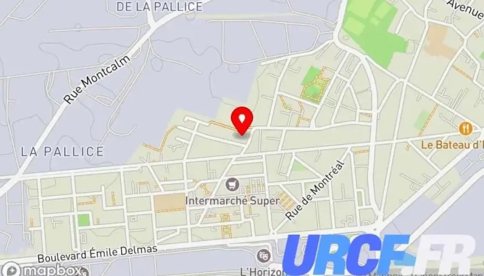 carte de YEMAT Matériaux Naturels Siège social à La Rochelle